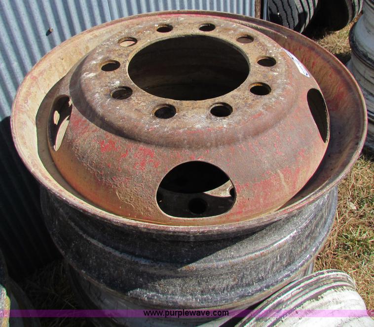 image for item AN9936 (10) stud pilot steel wheels