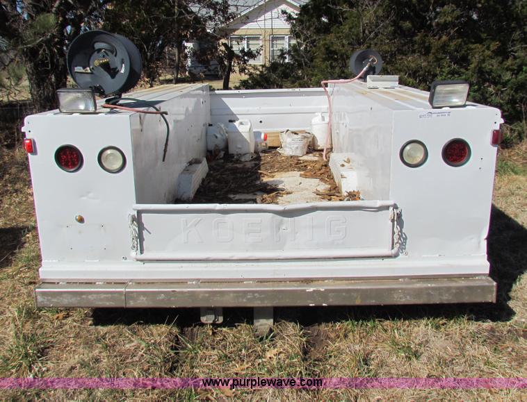 image for item AN9938 Koenig utility bed