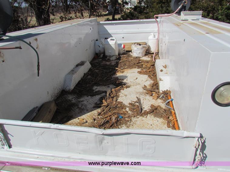 image for item AN9938 Koenig utility bed