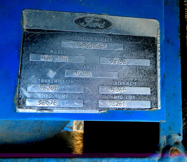 image for item AQ9491 Ford TW35 MFWD tractor