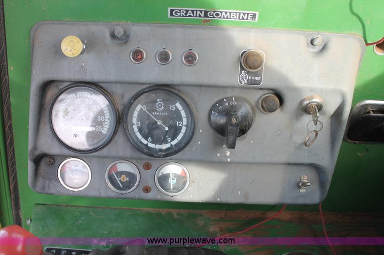 image for item C3797 1977 John Deere 7700 Turbo combine