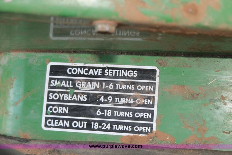 image for item C3797 1977 John Deere 7700 Turbo combine