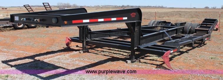 image for item C3801 Shop built combine trailer