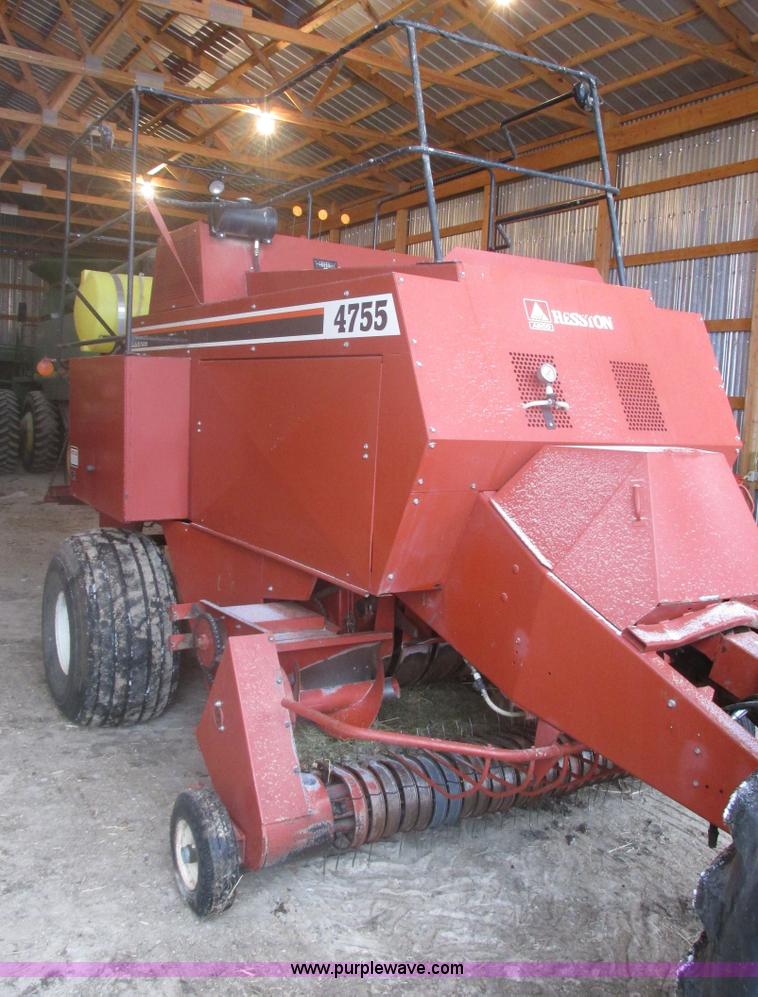 image for item E5424 1996 Hesston 4755 big square baler