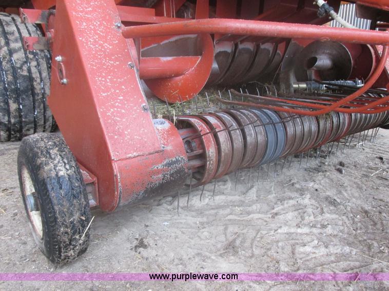 image for item E5424 1996 Hesston 4755 big square baler