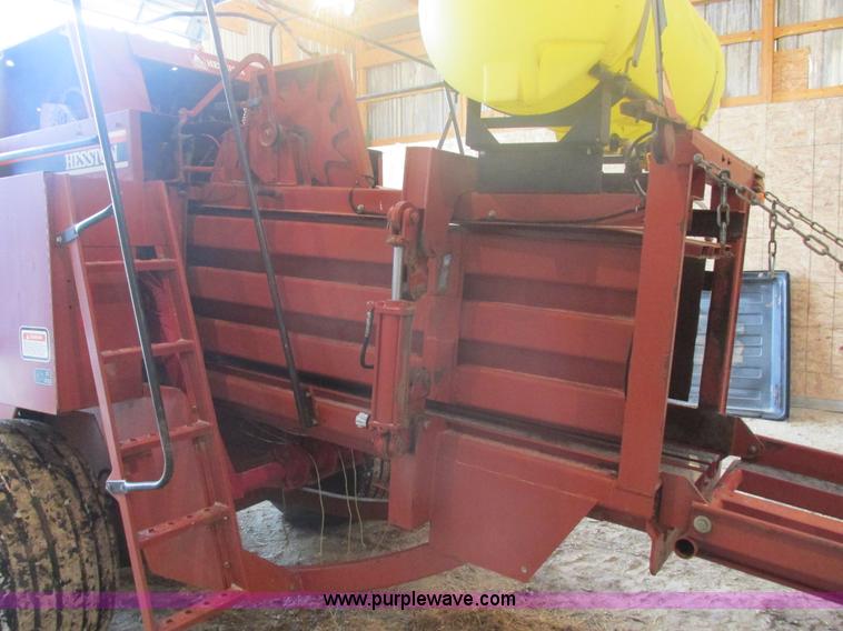 image for item E5424 1996 Hesston 4755 big square baler