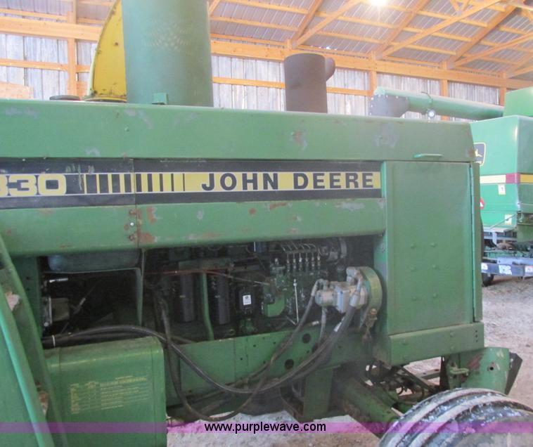 image for item E5425 1990 John Deere 5830 forage harvester