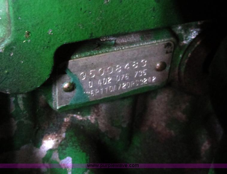 image for item E5425 1990 John Deere 5830 forage harvester