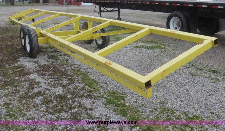 image for item F8221 Shop built header trailer
