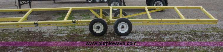 image for item F8221 Shop built header trailer