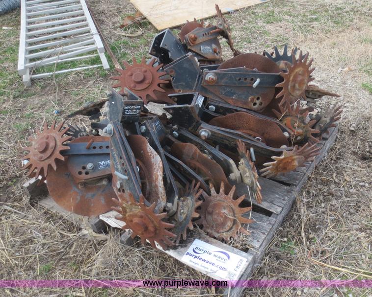 image for item F8228 Yetter 12 row claner/coulter combinations