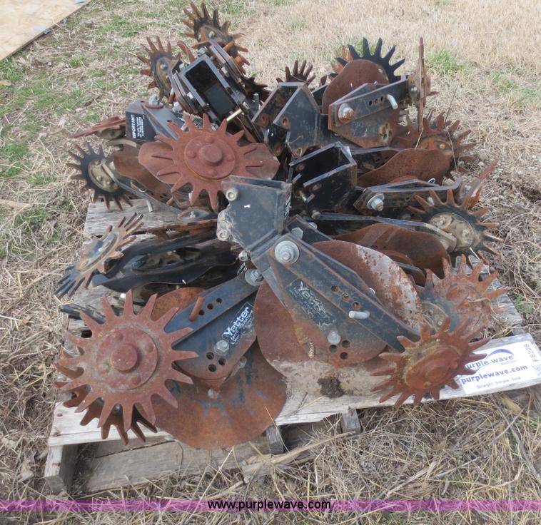 image for item F8228 Yetter 12 row claner/coulter combinations