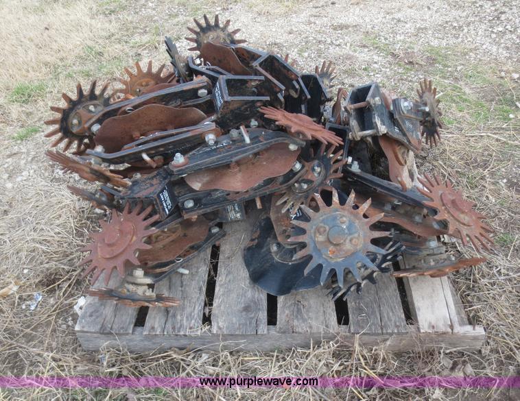 image for item F8228 Yetter 12 row claner/coulter combinations