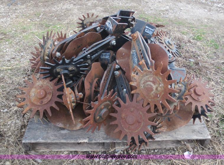 image for item F8228 Yetter 12 row claner/coulter combinations