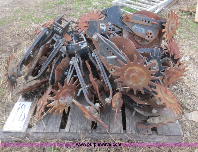 image for item F8228 Yetter 12 row claner/coulter combinations