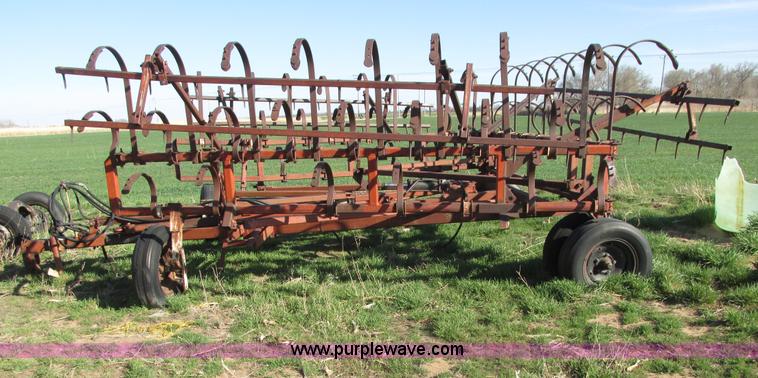 image for item G8447 CrustBuster folding spring tooth harrow