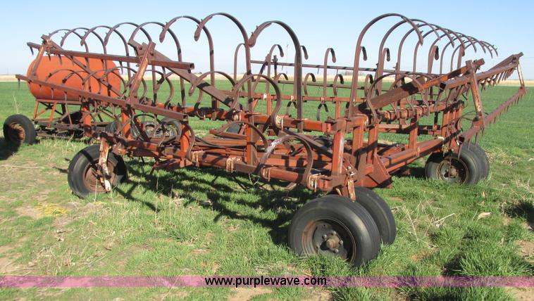 image for item G8447 CrustBuster folding spring tooth harrow