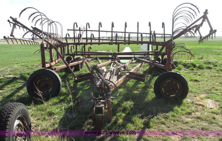 image for item G8447 CrustBuster folding spring tooth harrow