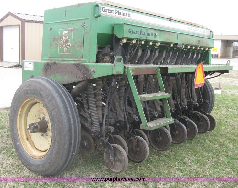 image for item G8469 1989 Great Plains Solid Stand grass drill