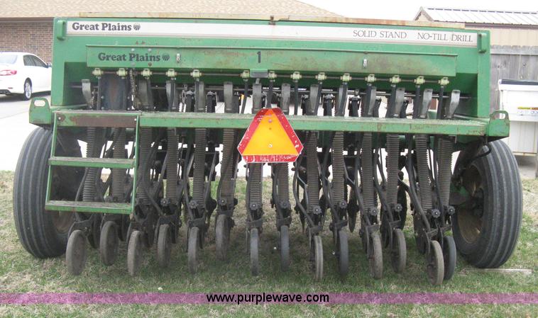 image for item G8469 1989 Great Plains Solid Stand grass drill