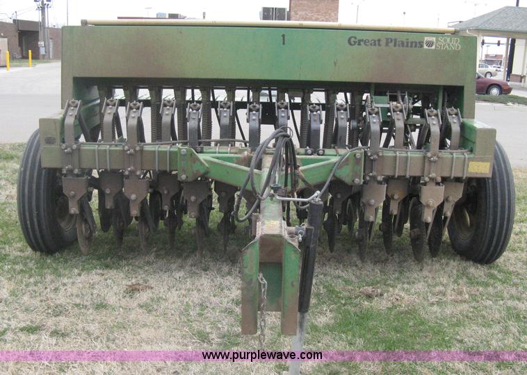 image for item G8469 1989 Great Plains Solid Stand grass drill
