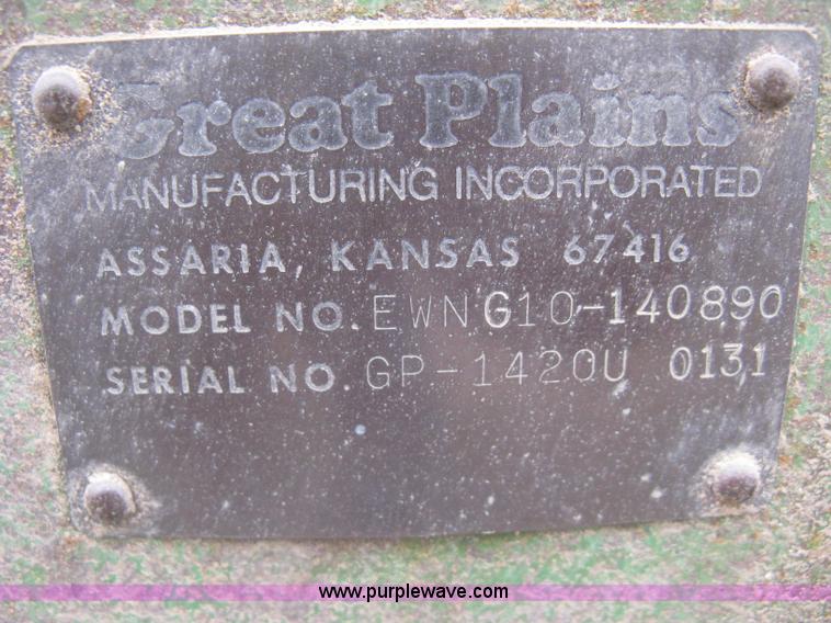 image for item G8469 1989 Great Plains Solid Stand grass drill