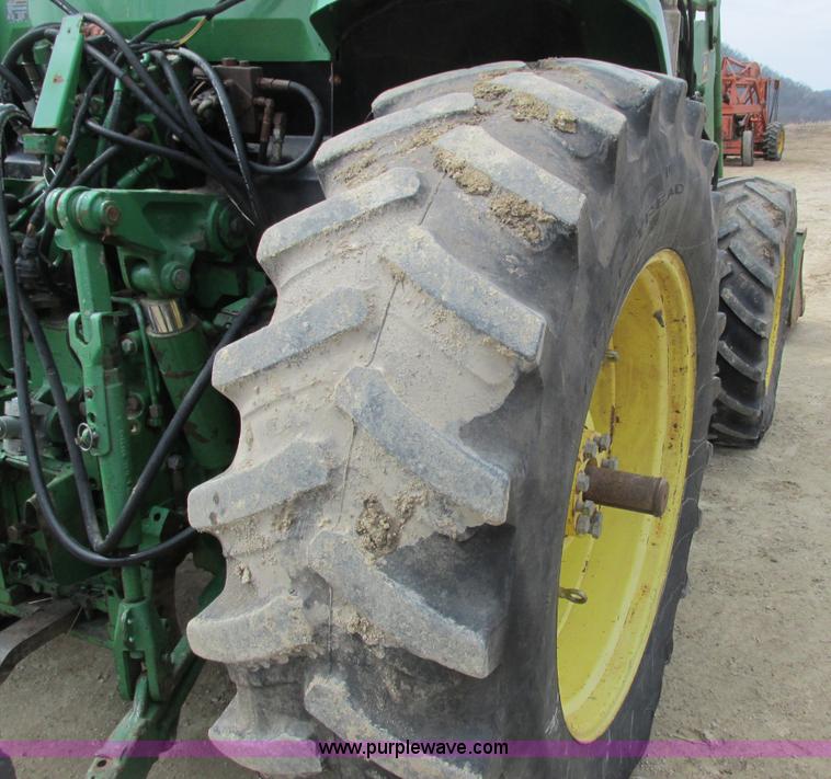 image for item G8791 1997 John Deere 7410 MFWD tractor
