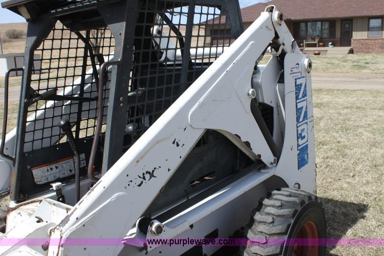 image for item H2212 1997 Bobcat 773 Turbo skid steer