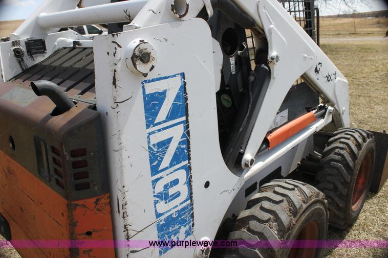 image for item H2212 1997 Bobcat 773 Turbo skid steer