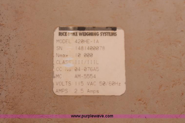 image for item H5737 Doyle 10 ton blender