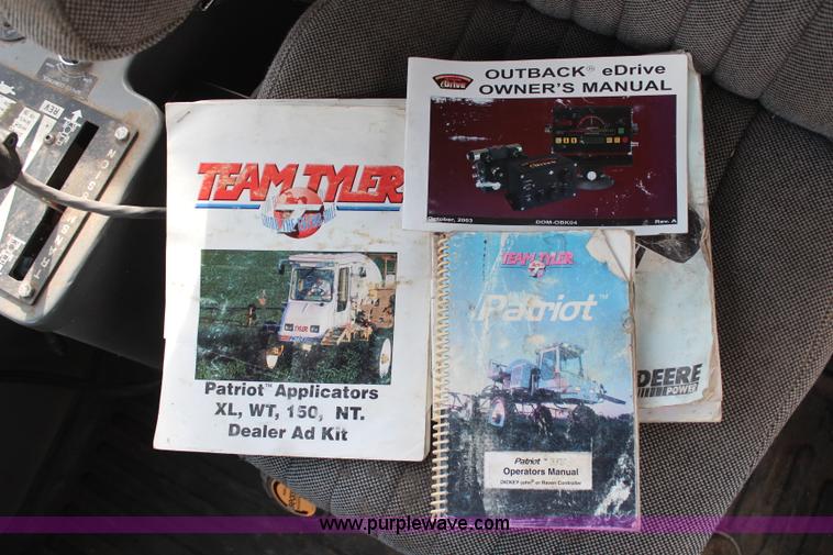 image for item H6155 1998 Tyler Patriot WT self-propelled sprayer