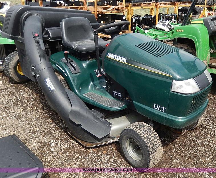 Craftsman Dlt Riding Mower at Craftsman Tractor
