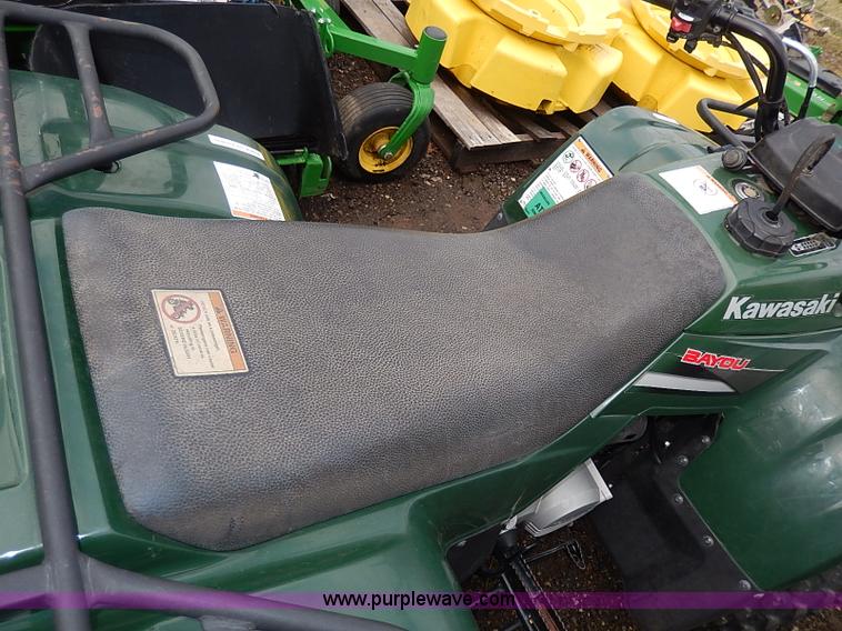 image for item H6202 2007 Kawasaki Bayou 250 ATV