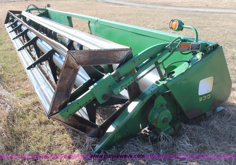 image for item H6234 1995 John Deere 930 rigid platform head