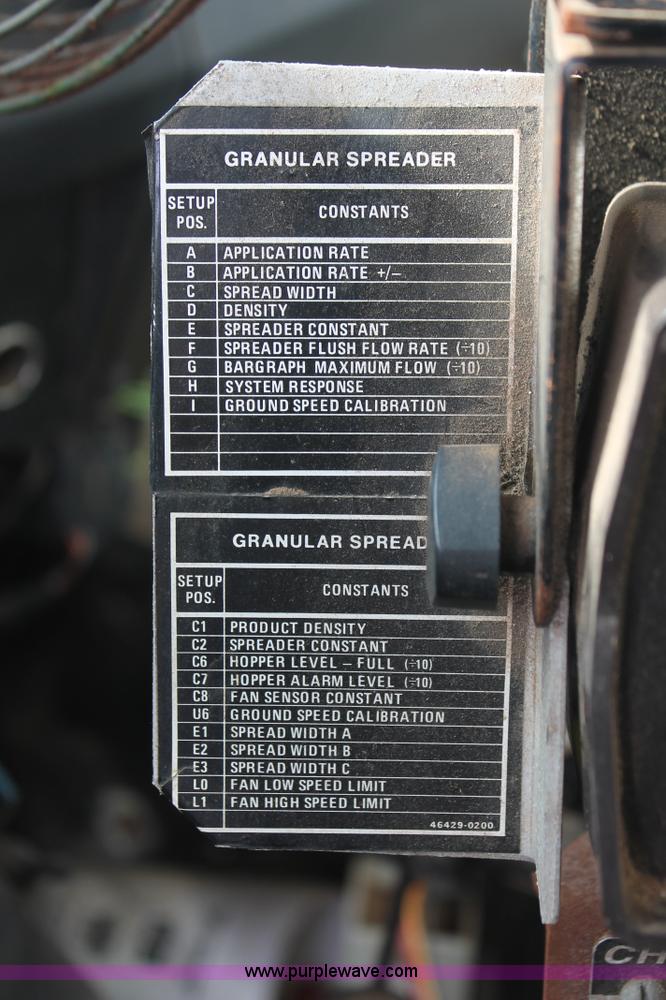 image for item H8266 1996 International 4900 floater spreader truck