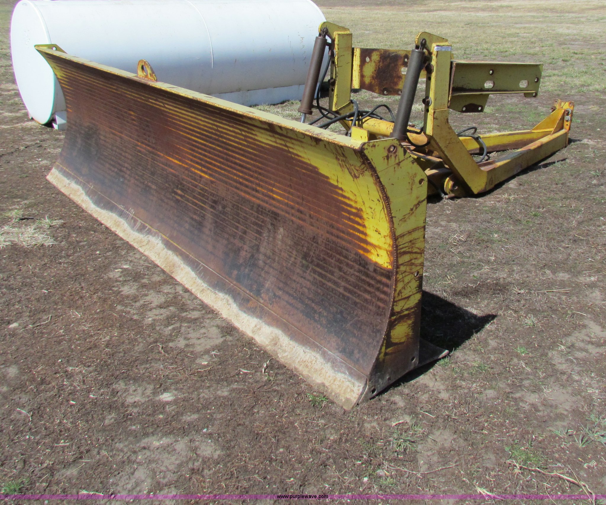 Degelman 12' dozer blade in Winfield, KS Item AN9919 sold Purple Wave