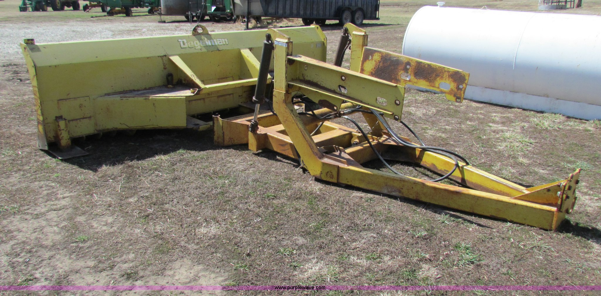 Degelman 12' dozer blade in Winfield, KS Item AN9919 sold Purple Wave