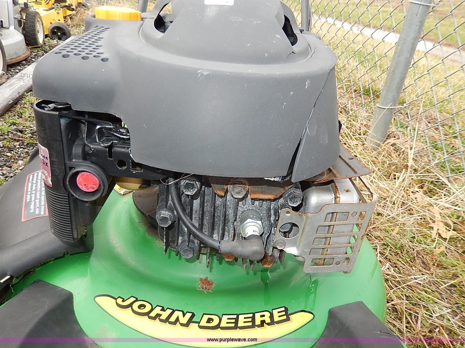 John Deere JS60 selfpropelled push mower in Baldwin City, KS Item AZ9901 sold Purple Wave