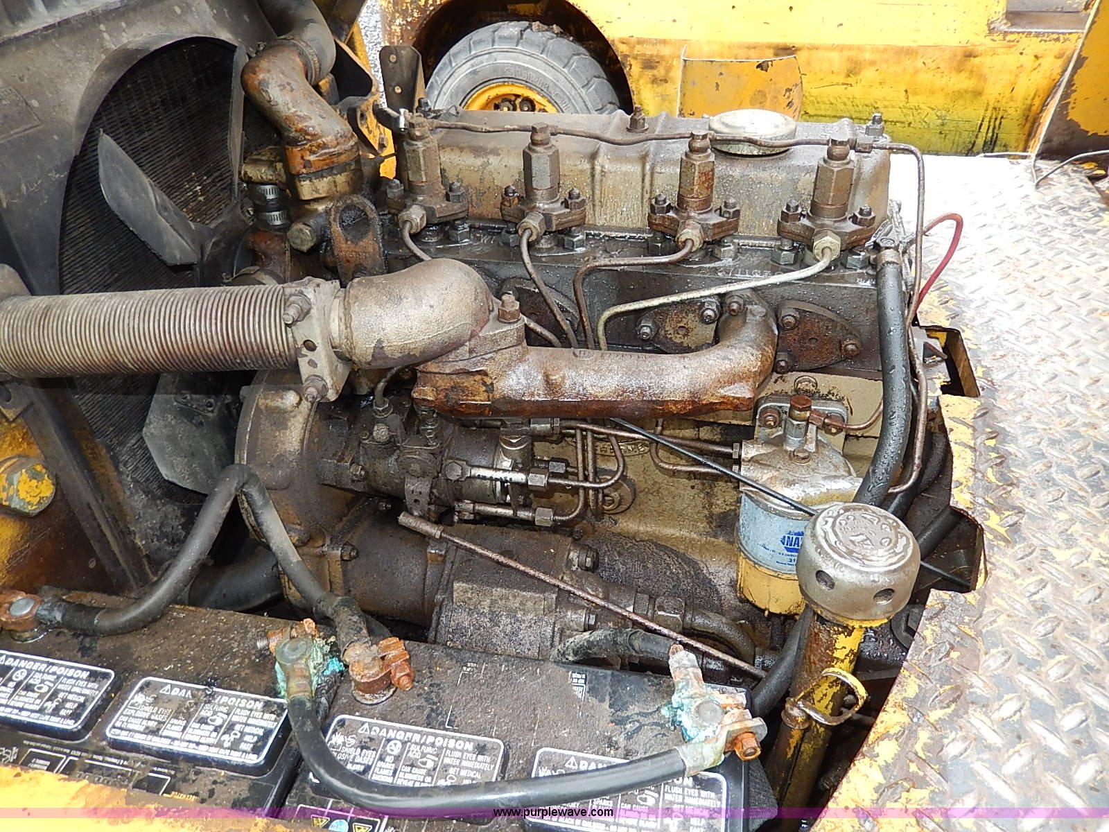 1960 Hyster 40 forklift in Baldwin City, KS Item H6210 sold Purple Wave