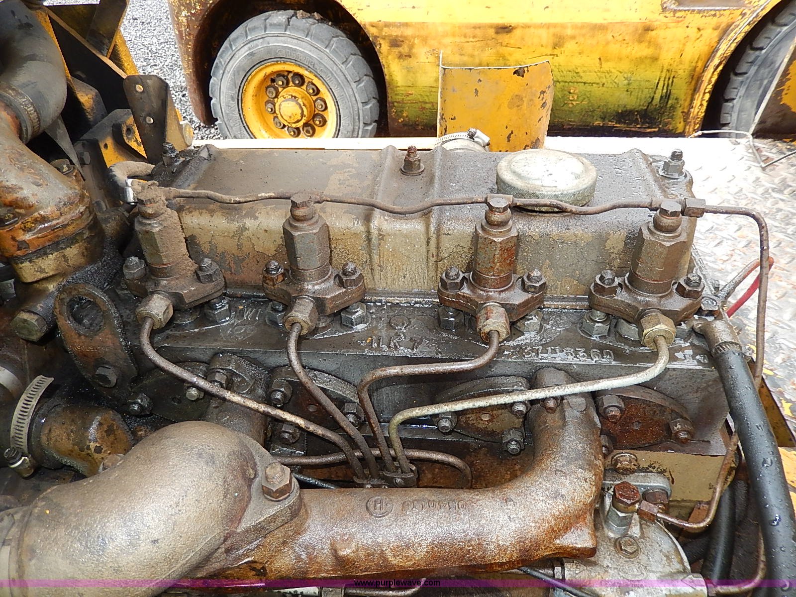 1960 Hyster 40 forklift | Item H6210 | SOLD! April 23 Ag ... perkins alternator wiring diagram 