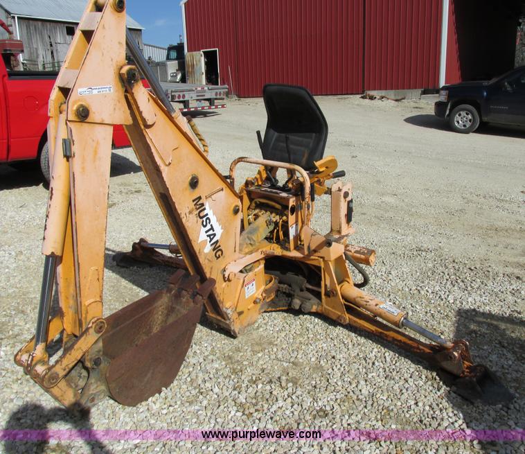 Mustang MBH9 backhoe attachment in Leslie, MO Item AN9115 sold