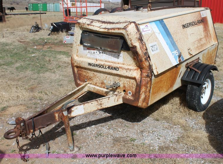image for item C3771 Ingersoll Rand 175 air compressor