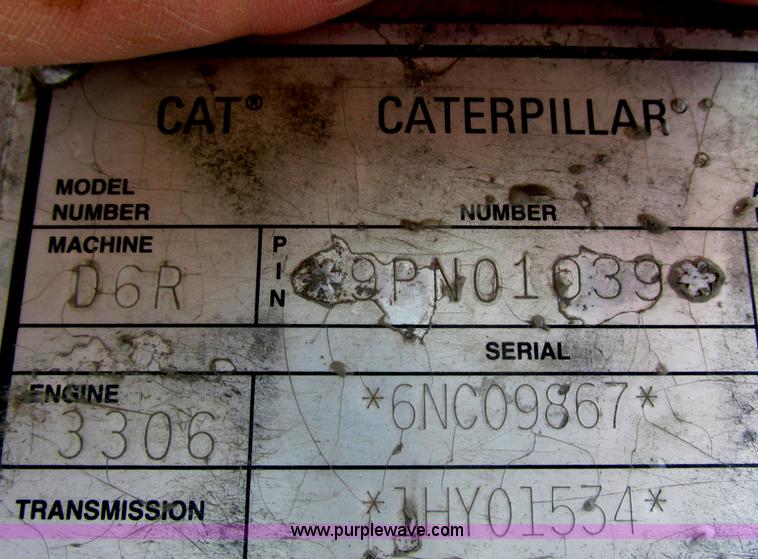 image for item E5307 1998 Caterpillar D6R LGP dozer