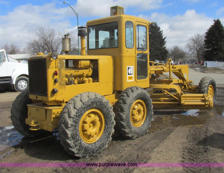 image for item E5310 1967 Caterpillar 120 motor grader