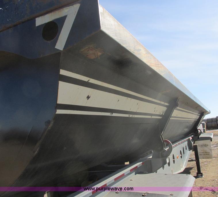 image for item E5414 2003 Smithco 3000VC triple axle side dump trailer