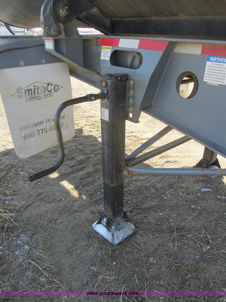 image for item E5414 2003 Smithco 3000VC triple axle side dump trailer