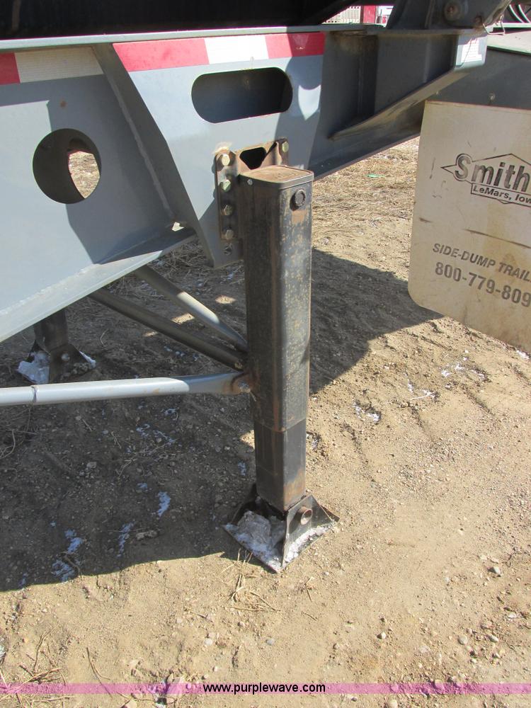 image for item E5414 2003 Smithco 3000VC triple axle side dump trailer