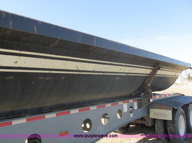image for item E5414 2003 Smithco 3000VC triple axle side dump trailer