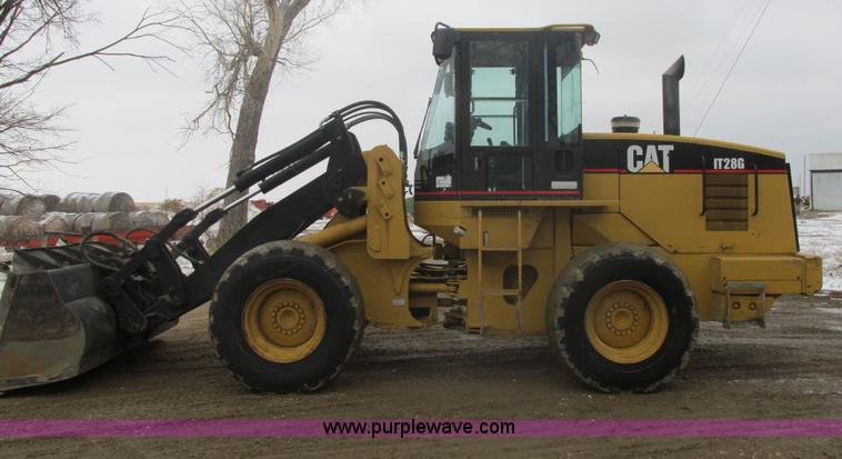 image for item E5429 1998 Caterpillar IT28G loader