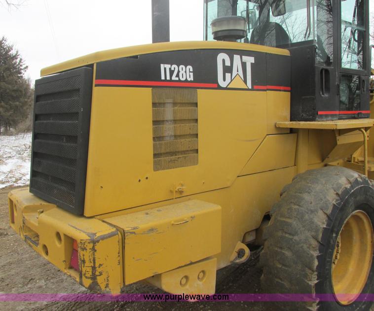 image for item E5429 1998 Caterpillar IT28G loader